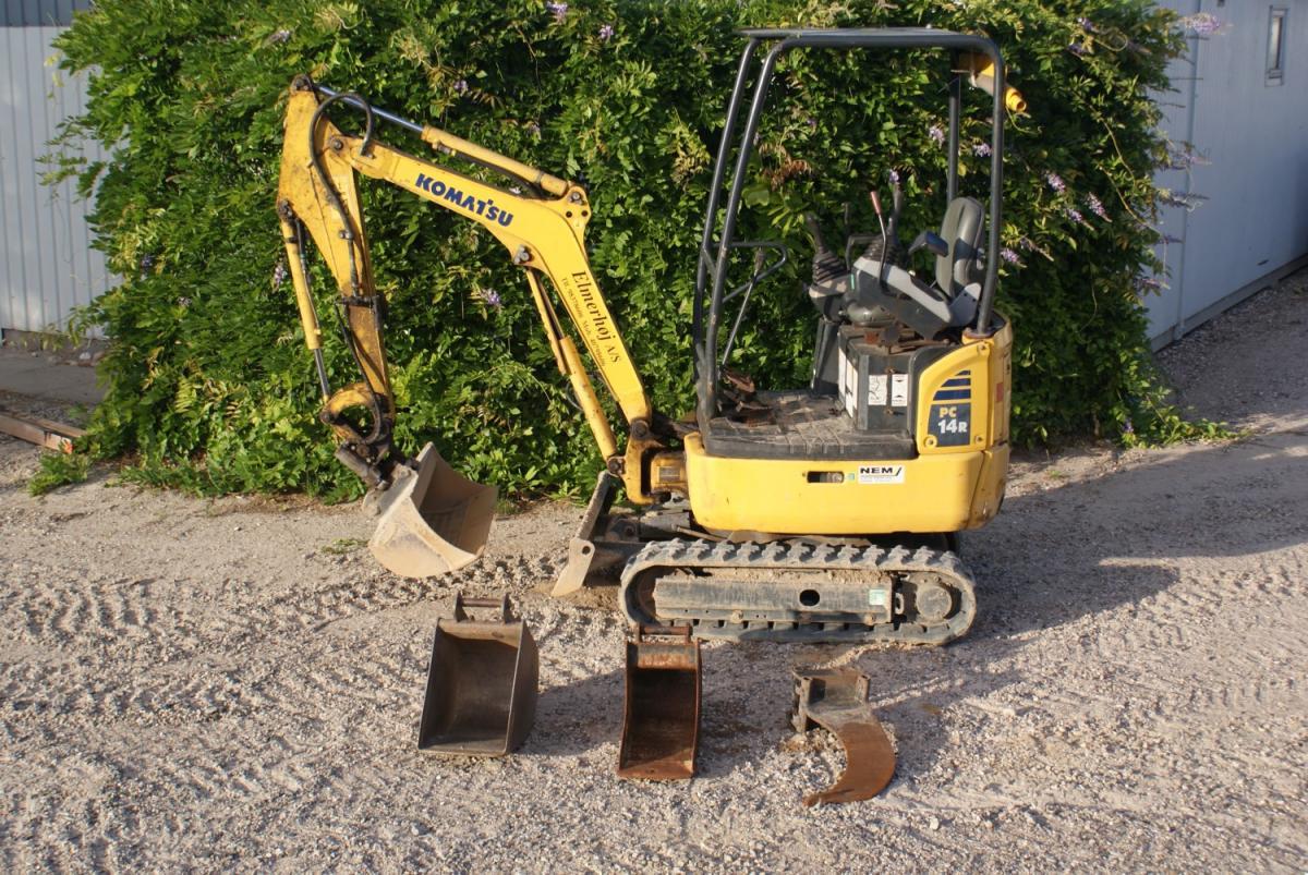 MA002 - Minigraver Komatsu PC14